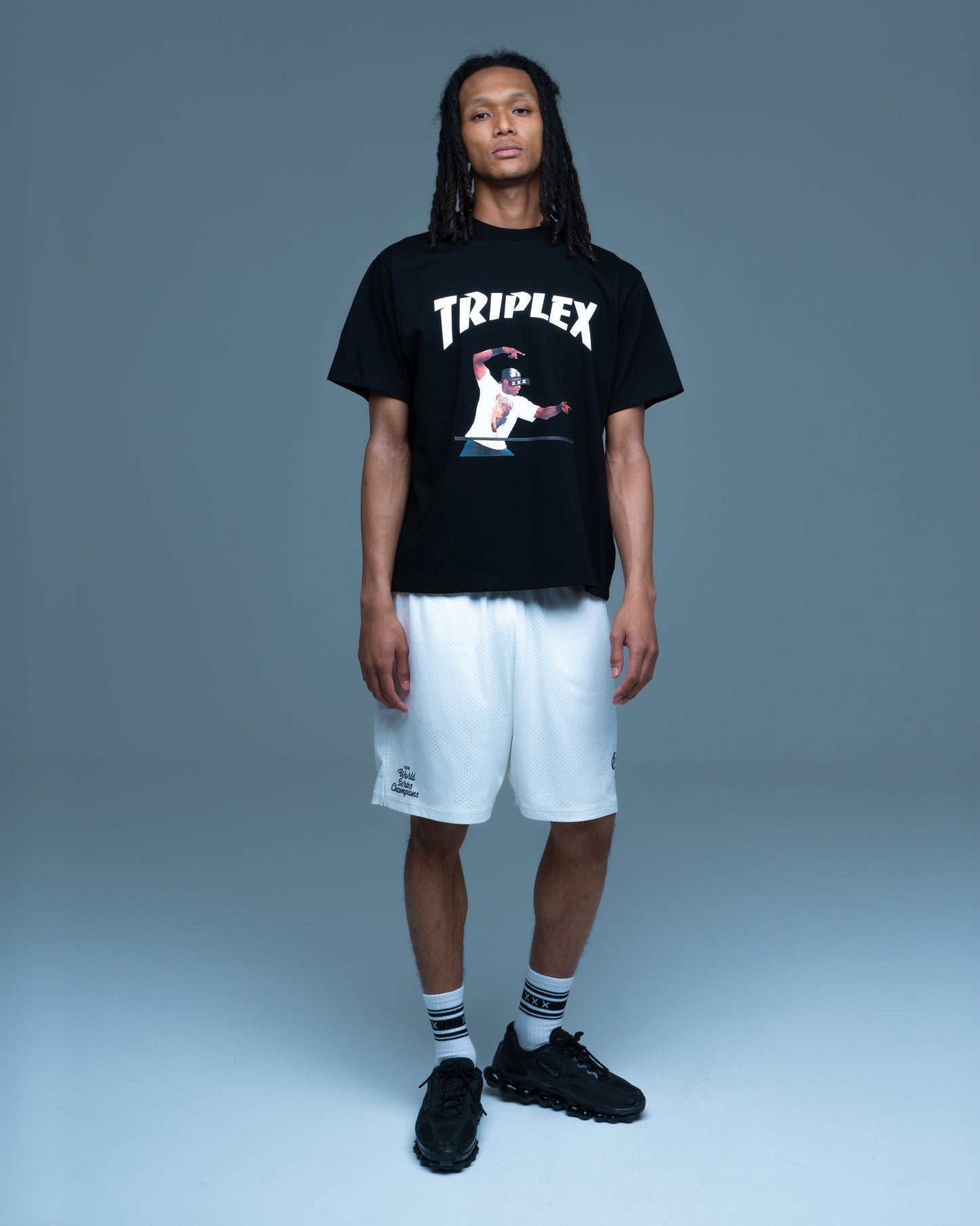 TRIPLEX Arch Logo Player Photo Tee