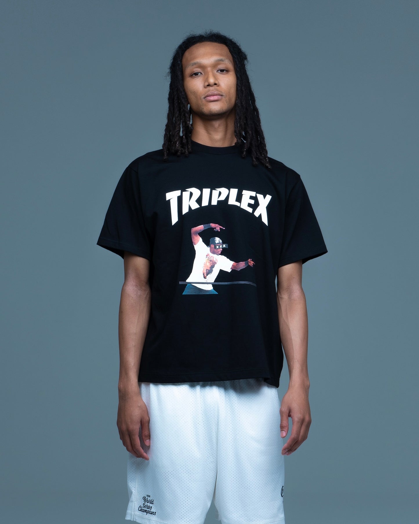 TRIPLEX Arch Logo Player Photo Tee