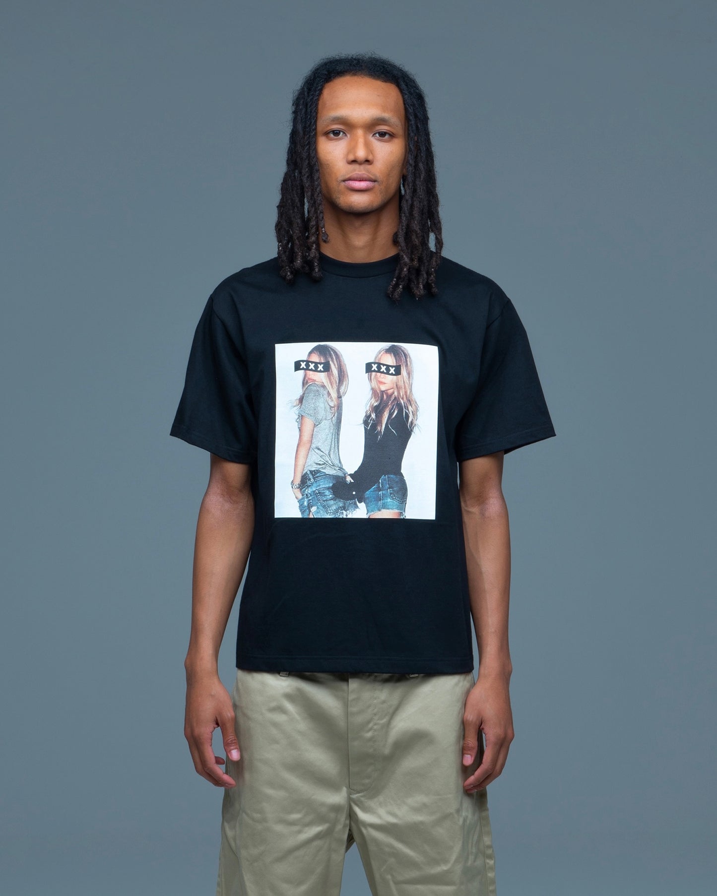 Box Logo Twin Photo Tee
