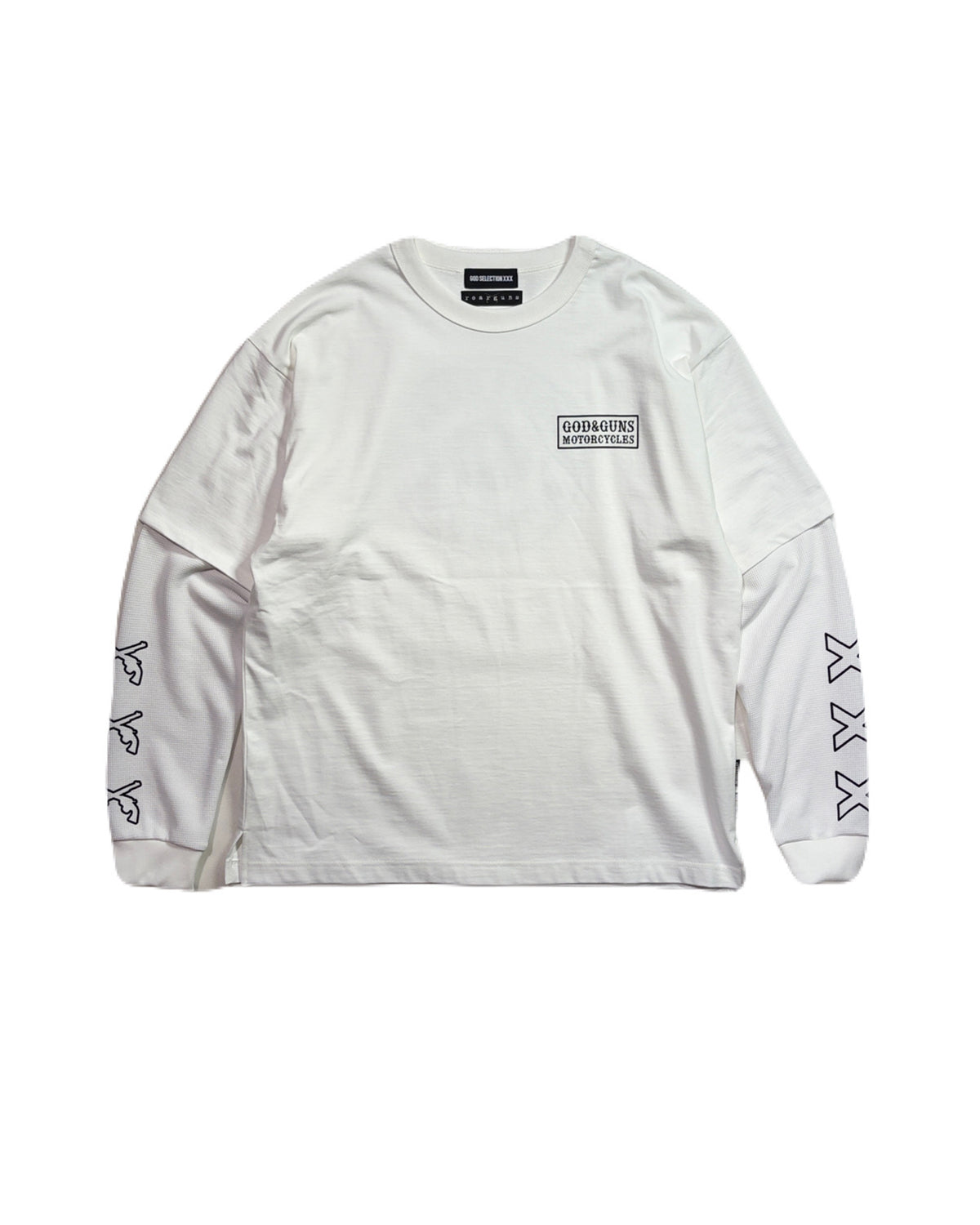 CIRCLE LOGO LAYERED T-SHIRT
