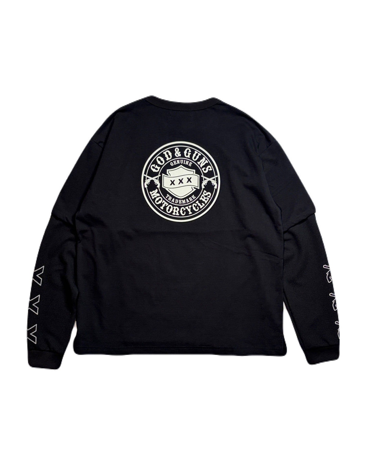 CIRCLE LOGO LAYERED T-SHIRT