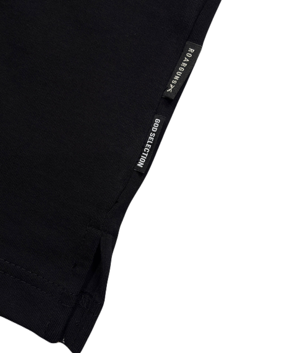 TRIPLE GUNS EMBLEM LAYERED T-SHIRT