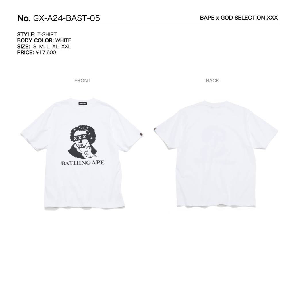 BAPE × GOD SELECTION XXX｜NEWS｜GOD SELECTION XXX 公式サイト