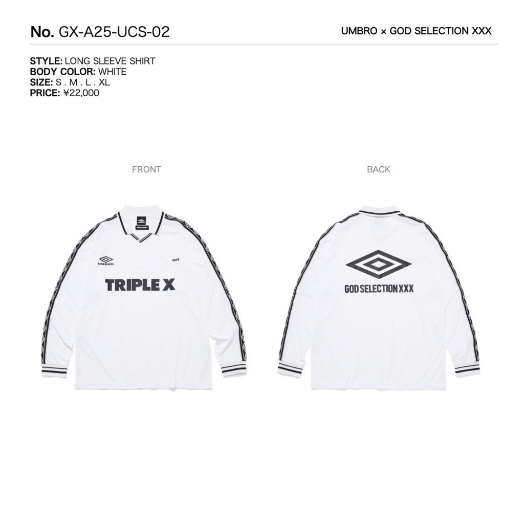UMBRO × GOD SELECTION XXX umbro × @god_selection_x_x_x_ 20241116 0:00 For  Sale GOD